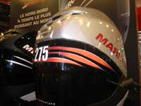Le stand des moteurs Mercury - Mariner