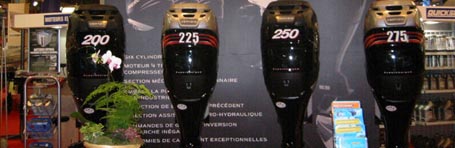Le stand Honda - Gamme Verado