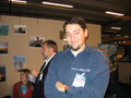 Le stand PecheWeb.com : Florian