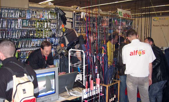 Alfos Fishing dirigé notre ami Sylvain Navarre sur la gauche.