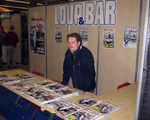 Le jeune magazine Loup&Bar, une vrai revue de passionnés, à l'image de Olivier Darot, le rédacteur en chef.