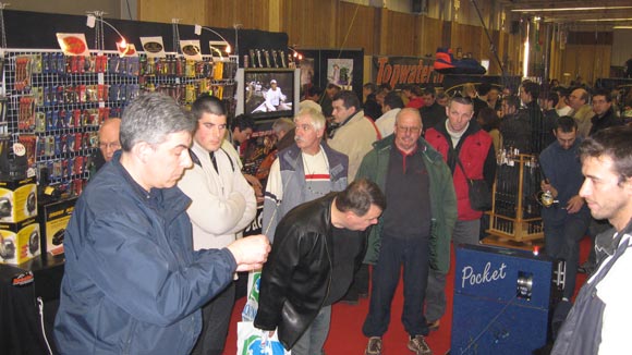 Pacific Pêche était bien présent sur le salon avec un stand permettant de tester canne, moulinet et leurre. La nouvelle gamme Top Water était l'animation principale du stand.